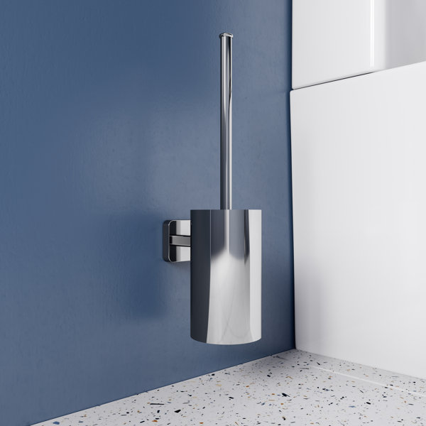 Croydex FlexiFix Wall Mounted Toilet Brush and Holder Wayfair.co.uk